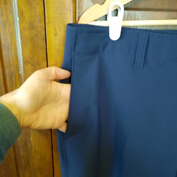 Callaway Performance Stretch navy blue flat front golf shorts MA4327 size 36 - Picture 4 of 12